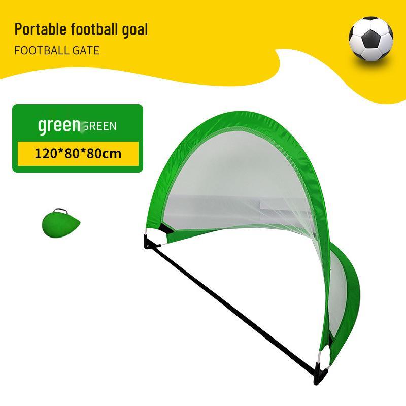 Portable Foldable Children's Outdoor Football Goal with Net for Parent-Child Fun