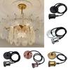 Light Pendant Light Ceiling Light Bulb Holder Home Decoration Hanging Rose Lamp Fitting