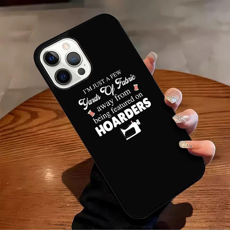 Eat Sleep Sew Repeat Phone Case For iPhone 17 Air 16 15 14 13 12 11 Pro Max Max Plus Bumper Case Cover