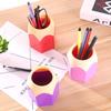 Desk Tidy Organiser Pencil Pot Holder Pen Storage Creative Pencil Head Pen Holder Organizer Box
