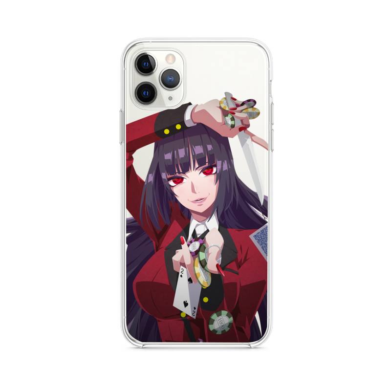 Прозрачный чехол для телефона аниме Kakegurui Jabami Yumeko для iPhone 12 pro max mini 11 pro XS MAX 8 7 6 6S Plus X 5S SE 2020 XR