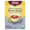 Yogi Tea Чай для снятия стресса Мед и лаванда Без кофеина, 16 чайных пакетиков (29 г / 1,02 унции)