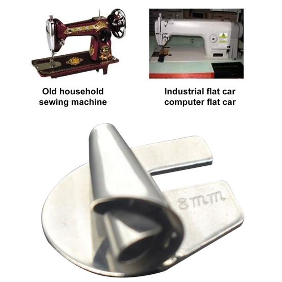 Швейная лапка для подрубки 3-10 мм, сверхмощная стальная промышленная бытовая швейная машина, универсальная широкая узкая прижимная лапка для подрубки