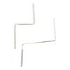 Cymbal Arm Holder Support Rod for Jazz Drum Cymbal Holder Z Arm Cowbell Clamp Rod