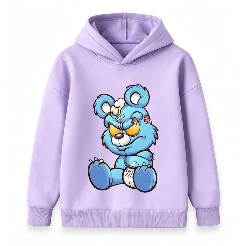 Kids Boys Girls 100% Cotton Crew Neck Short Sleeve T-Shirt, Funny Cute Cartoon Monsters Print Casual Soft Breathable Tee for Daily Wear Summer Tops