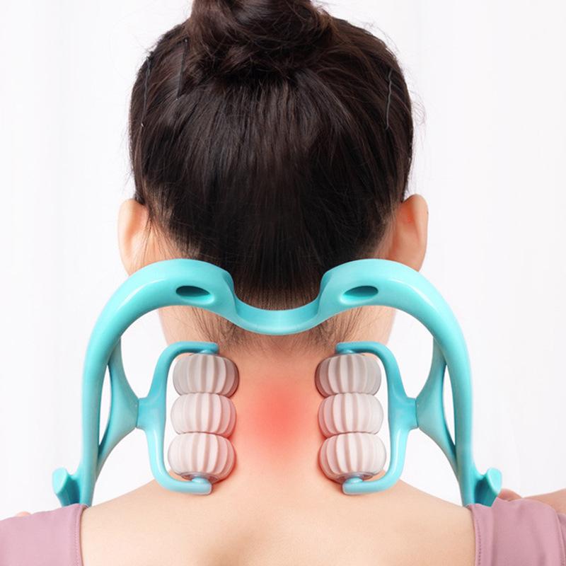 Массажер с шейным зажимом Ручной массажер для шеи