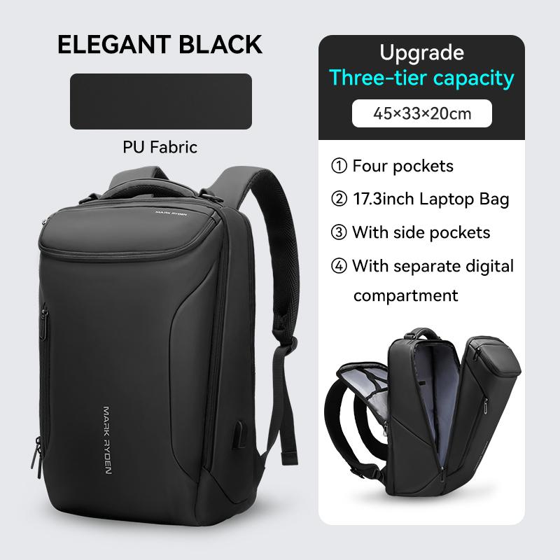 HW-Mark Ryden Backpack Bag Manufacturer Men Mochila De Viaje Laptop Backpacks Anti-theft Customizable Laptop Bags MR9031Y_SJ