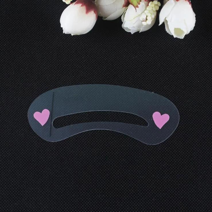 Hot Sale 30pcs  3 Types Eyebrow Shaping Stencils Thrush Card Tool Card Template Assisted Device Card Easy Makeup Beauty Girl