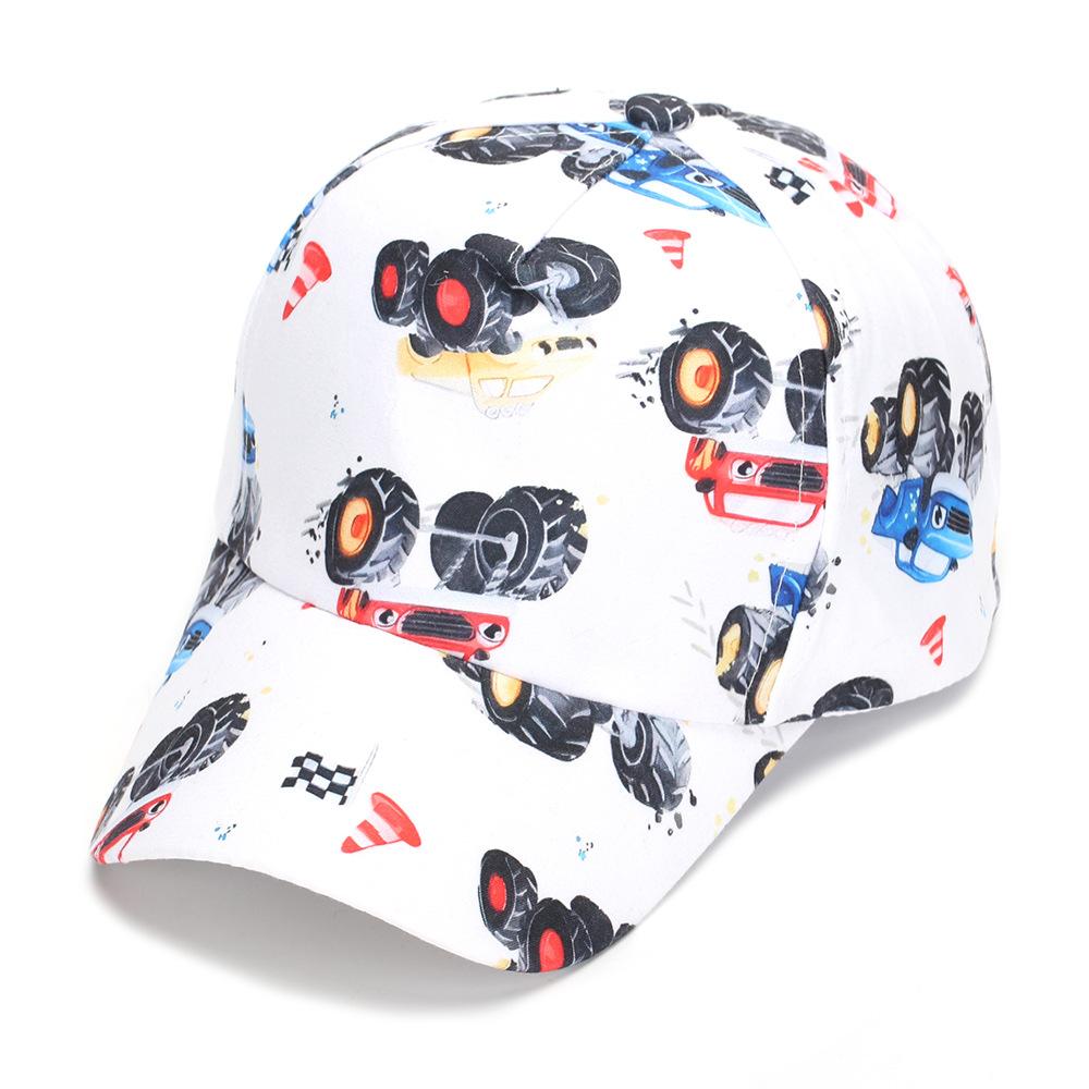 Children's Cartoon Animal Baseball Caps - Spring/autumn - Boys' Cute Beanie Hats - Girls' Sun Hats