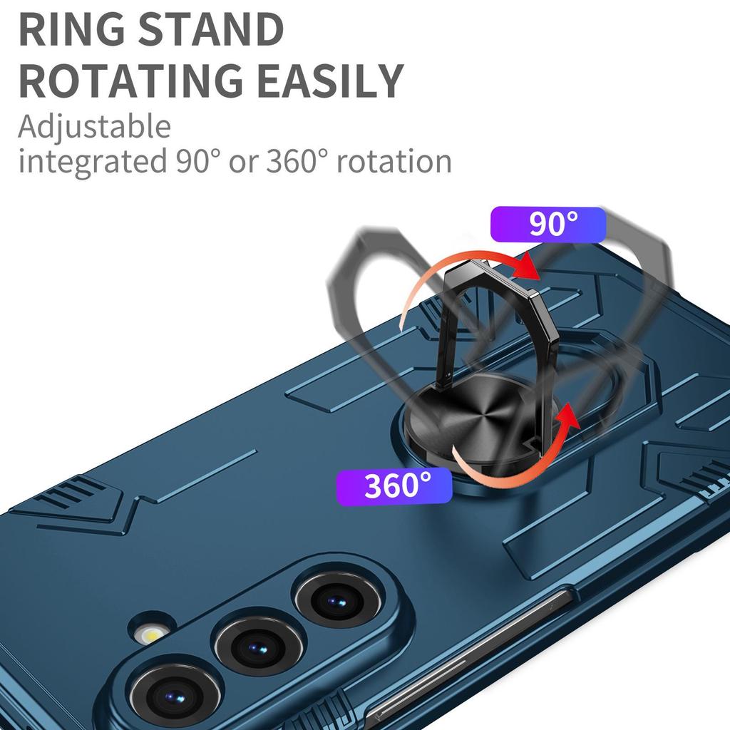 Чехол-подставка Samsung Galaxy Z Fold7/Flip7 с механическим кольцом 360°