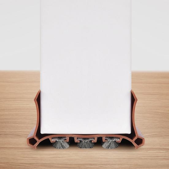 1М Уплотнительная лента для низа двери Подметание под дверью Уплотнитель от непогоды Свето-шумоизоляция Пылезащита Ветрозащита Стопор для двери Лента-заполнитель зазора под дверью