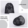 Bedroom Pendant Lamp Shade Black S Hand Woven Bohemian Lampshade Indoor Light Cover Rustic Decorative Hanging Lamp Cover