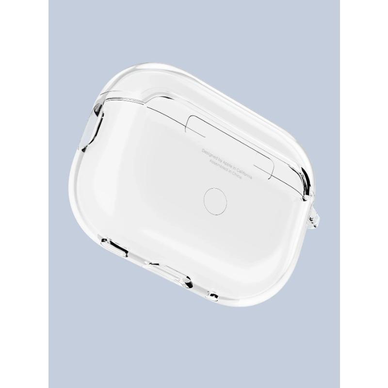 Прозрачный чехол для наушников Airpods Pro 2 поколения 2022, чехлы из жесткого ПК, прозрачный чехол для наушников Airpods 3 2 1, сумки для зарядки