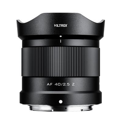 Объектив VILTROX AF 40 мм Z с креплением Nikon, полнокадровый объектив 40 мм Z с креплением Z для камеры Nikon Zf Z7II Z6II Z8 Z9 Z5 Z30 Z50 F2.5 f/2.5