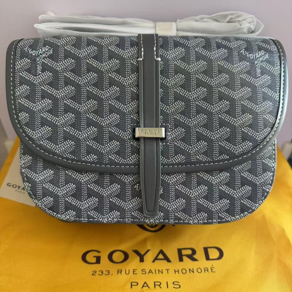 Сумка через плечо Goya Saddle 2024: Модная женская сумка и сумка-мессенджер с монограммой.