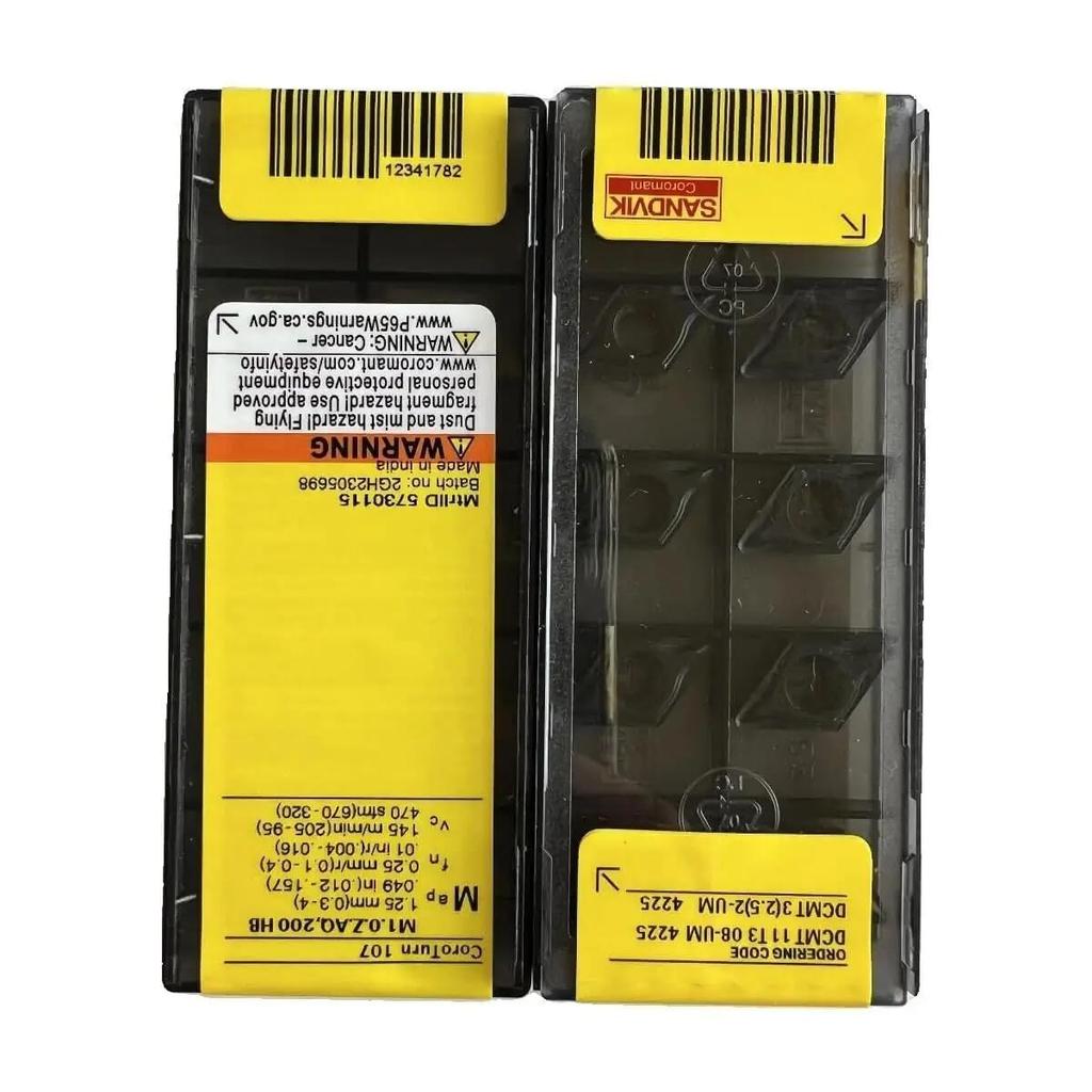 Original Sandvik / DCMT11T308-UM 4225 /Carbide CNC Blade 10 PCS