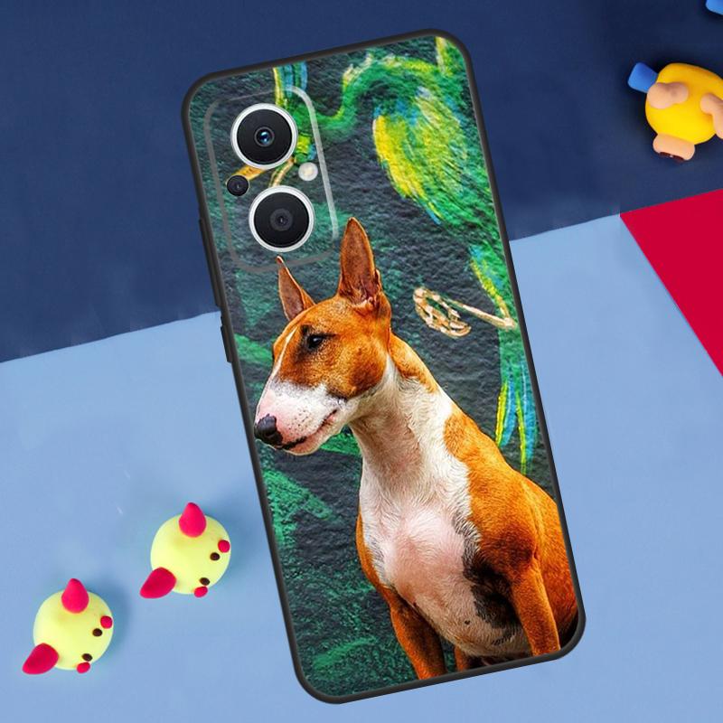 Бультерьер Бультерьер Собака Для OPPO Reno 14F 13F 12F 11F 10 11 12 13 14 Pro 8T 7 8 Lite OPPO Find X6 X5 X8 X9 Pro Чехол