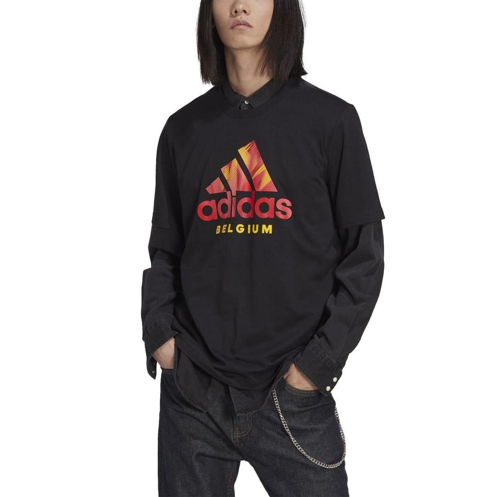Adidas Mens Belgium Graphic T-Shirt