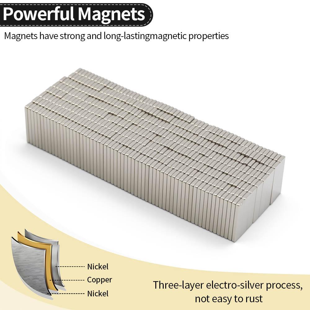 20x5x2мм Суперсильный Неодимовый Магнит N35 NdfeB Постоянный Магнитный иманес Блок Мощные Магниты Магнит на Холодильник