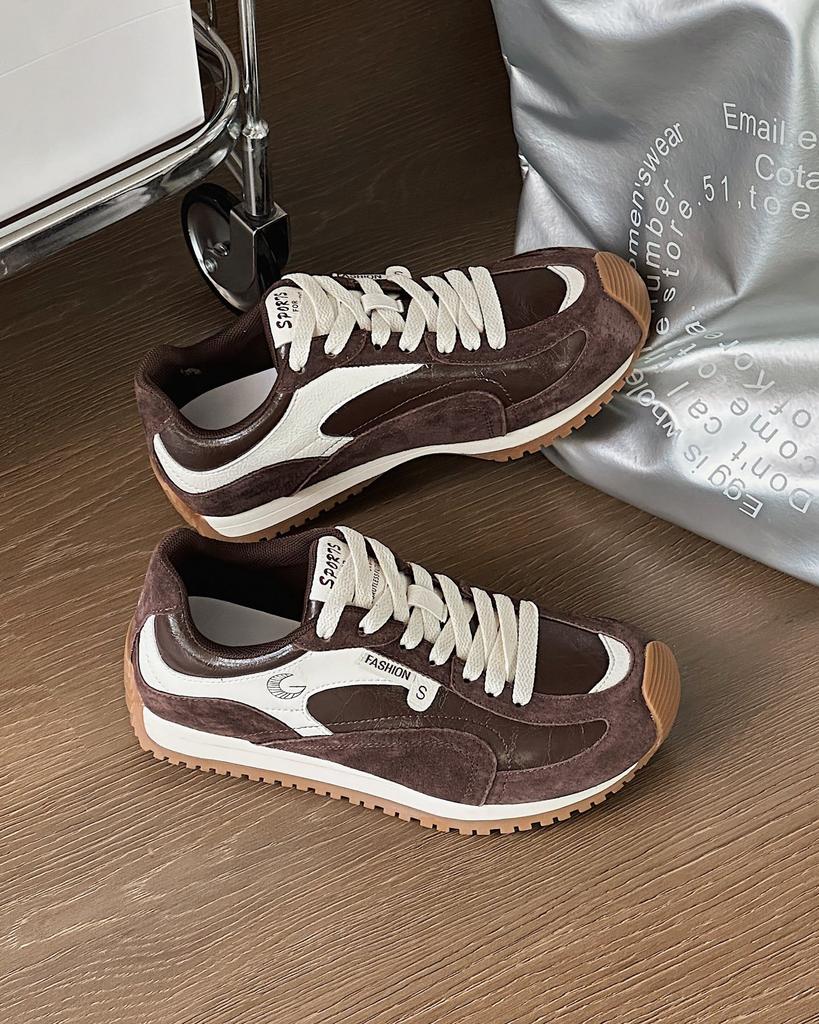 Ретро универсальные дышащие повседневные спортивные туфли на мягкой подошве женские летние модные корейская версия шнуровка сетка хлопок туфли Форреста Гампа