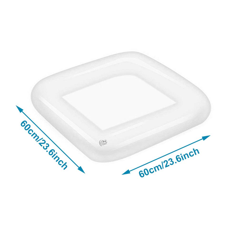 1 шт. Надувной ПВХ Ледяной Бар Подставка-Охладитель Контейнер Идеально подходит для Напитков Закусок Идеально для Летней Пляжной Водной Вечеринки