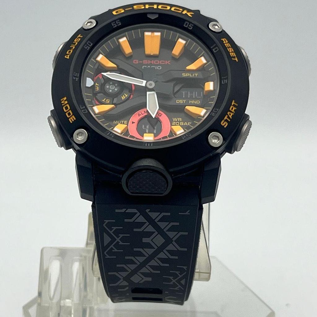 Б/у Рабочий item G-SHOCK GA-2000 Часы Королевство Бутан Специальная модель CASIO Casio Черный Желтый G-Shock