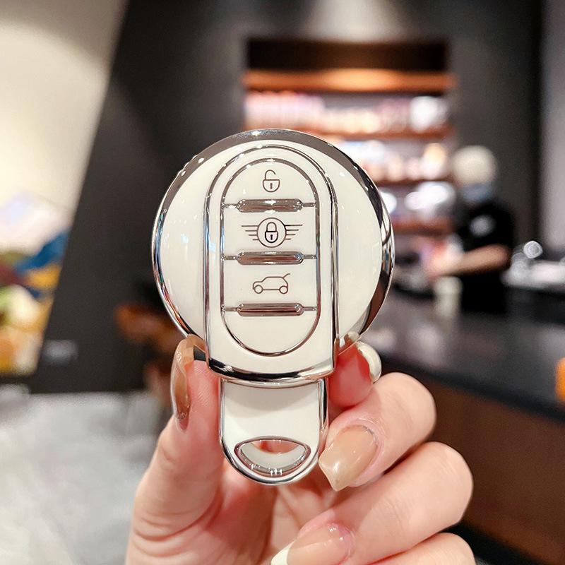 Applicable BMW Mini Key Case Countryman Cooper Key Case f54f55f56F60 Shell Ring Female