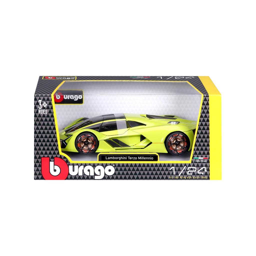 Bburago Lamborghini Terzo Millennio Bburago Lamborghini Terzo Millennio Race Sports Car Diecast Car Diecast Model Mini Car GN 1/24 1/24 18-21094
