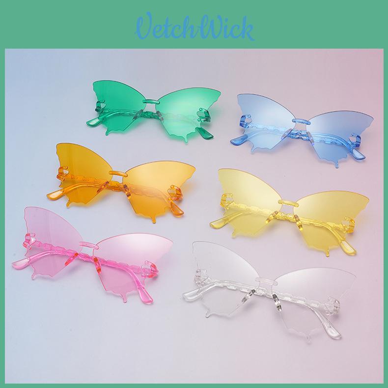 Солнцезащитные очки Butterfly Eyewear унисекс без оправы с линзами из смолы для путешествий и моды