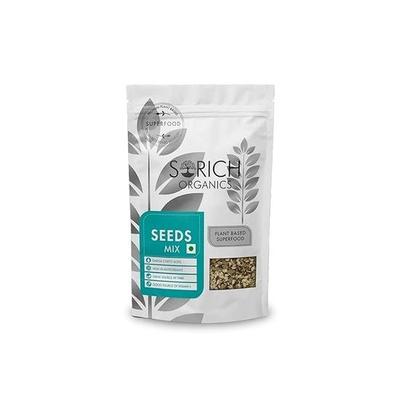 Sorich Organics 6-в-1 Seed Mix 200 г | Полезные семена | Полезные закуски | Натуральные смешанные семена, рост волос