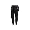 Adidas X Stella McCartney Solid Color Spliced Three-Quarter Sports Pants Women Pants Black CG0899