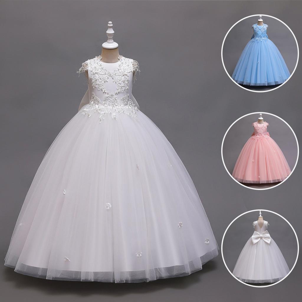 Girls Princess Gown Performance