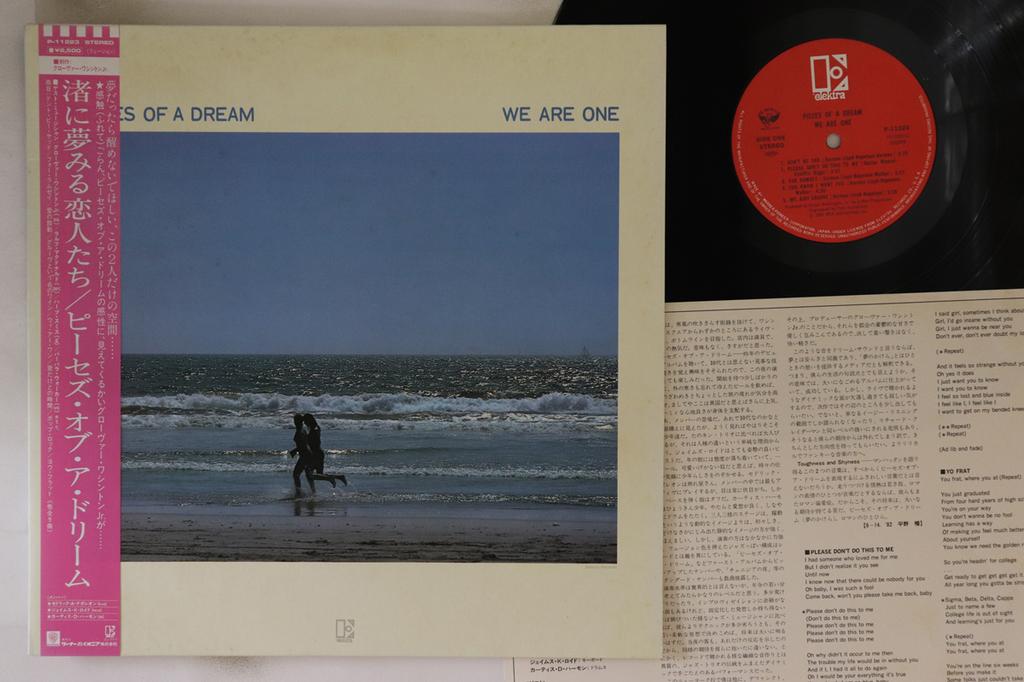 Виниловая пластинка PIECES OF A DREAM We Are One P11223 WARNER PIONEER 1982 Япония Obi Джаз Б/у