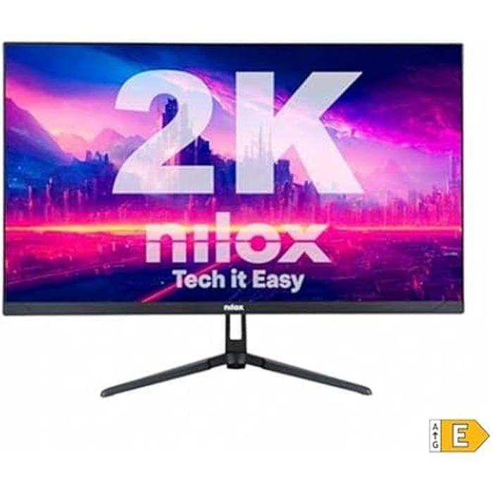 Ecran PC NILOX NXM272KD11 - 27" LED IPS WQHD 165Hz G-Sync Compatible - Noir