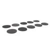 50Pcs Subwoofer Isolation Pad Self Adhesive EVA Foam Anti Slip Speaker Isolation Feet for Soundbar CD Player