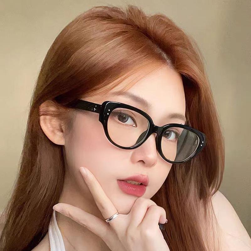 3Pcs Transparent Large Myopia Glasses Ultralight Square Frame Anti-Blue Minus Eyeglasses Retro Prescription Eyewear