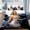 Sabrina CarpenterS Duvet Cover Pillowcase Bedding Set Adult Boy Girl Bedroom Decoration Children Gift Single Double Large S