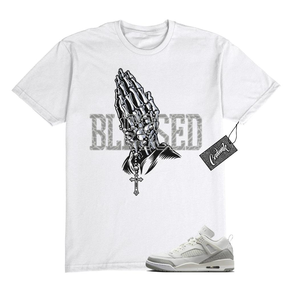 Spizike Summit White Photon Dust Phantom Футболка в тон BLSDHANDS