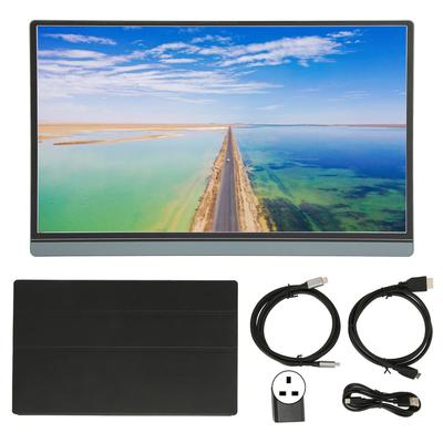 15,6-дюймовый портативный монитор FHD IPS 1080P с двумя динамиками, портативный игровой монитор, удлинитель экрана ноутбука