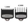 2PCS/Set 1.5/4.5mm Universal Barber Trimmer Hair Clipper Limit Comb Guide Guards