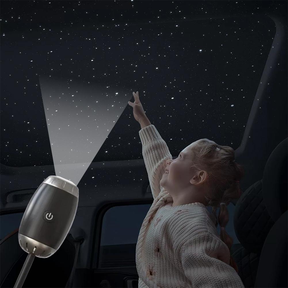 Car-mounted Galaxy Ambient Light Countless Stars Ambient with Small Night Light 1PCS Lightweight Decor Scent, U8E3