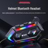 Водонепроницаемая Bluetooth-гарнитура для шлема Y20 с RGB-подсветкой и мощным басом