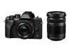 OM Mirrorless Camera MarkIV EZ Double Zoom Kit Black SYSTEM/OLYMPUS Single-lens OM-D E-M10
