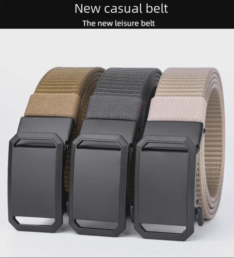 Мужской тактический ремень Gugeti Outdoor с автоматической пряжкой из сплава