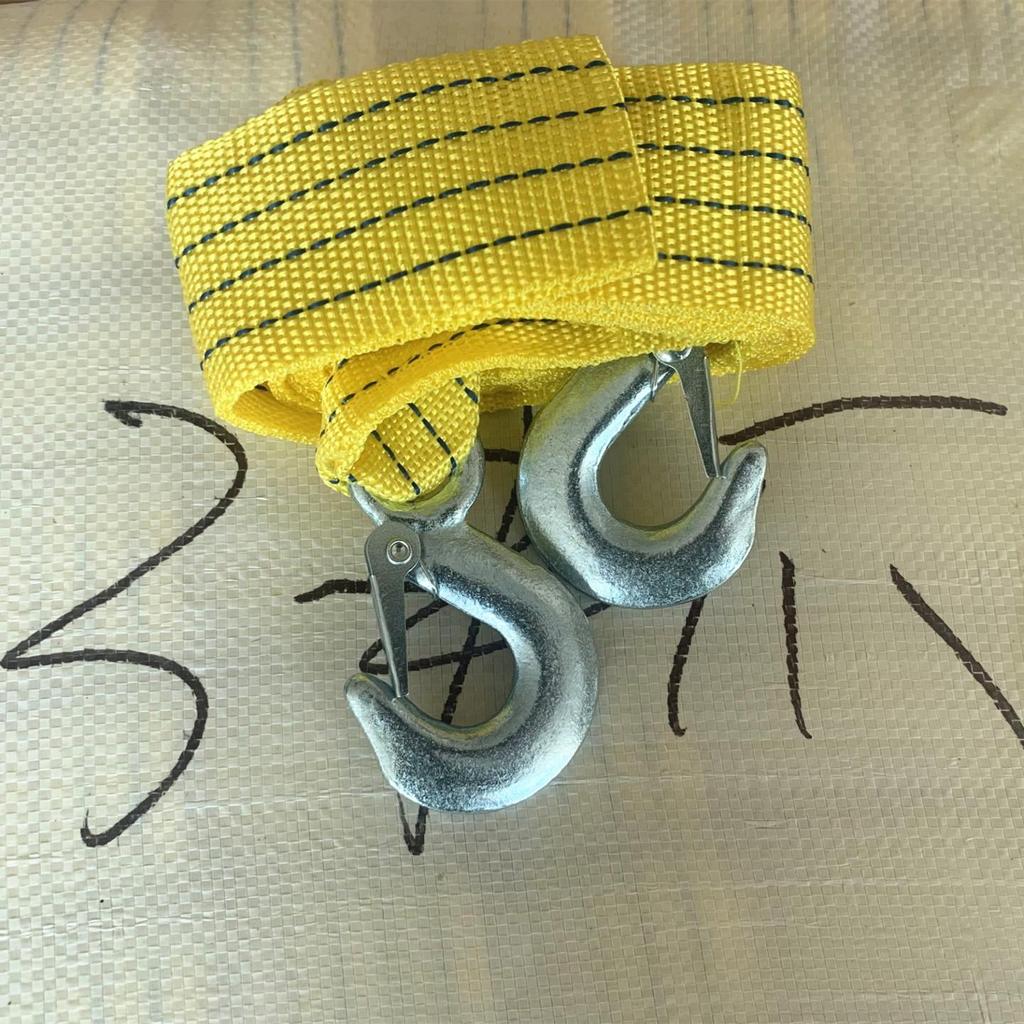 Тяжелый буксировочный трос: Длина 3 м, 4 м, 5 м, грузоподъемность 8 тонн, аварийный автомобиль для работы на открытом воздухе.