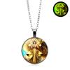 New Accessories Women's 12 Zodiac Heart Pendant Necklace 12 Constellation Pendant Valentine'sDayGift