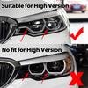 Белые светодиодные модули ДХО для BMW 5 серии G30 G31 M5 F90 до рестайлинга 2017-2020 Блок розжига 63117214940 63117214939 Адаптивный светодиодный фар