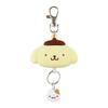 Sanrio Reel Keychain Pompompurin Key Mascot Pudding POMPOMPURIN 13 X X Character 168718 Face-shaped 6.4 1.8cm
