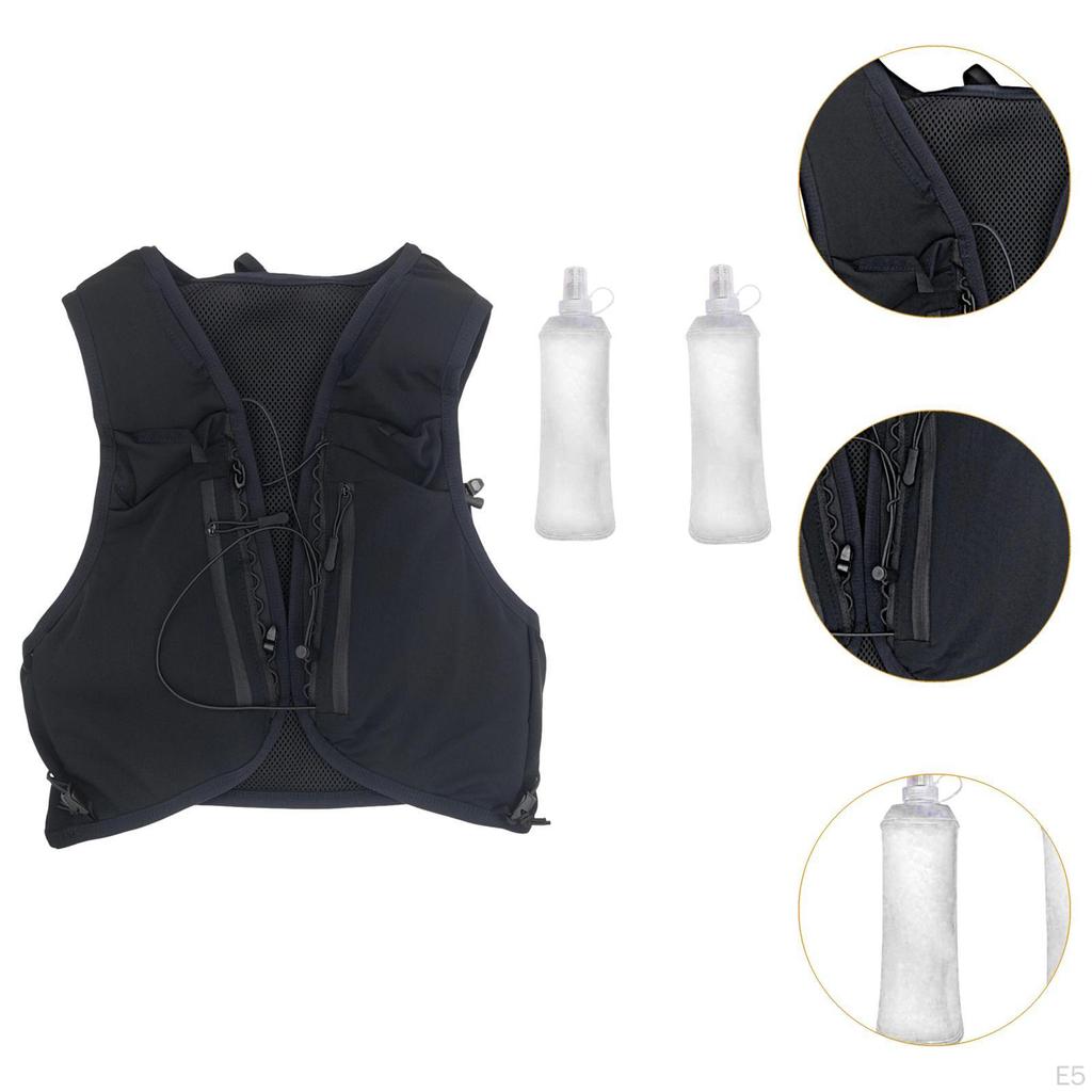 Рюкзак для питья для мужчин и женщин с карманами для бега, пешего туризма, скалолазания