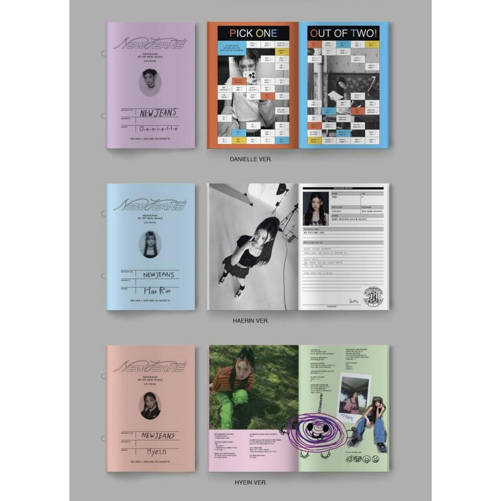 NewJeans Новые джинсы / 1-й EP-альбом (Синяя книга вер.)